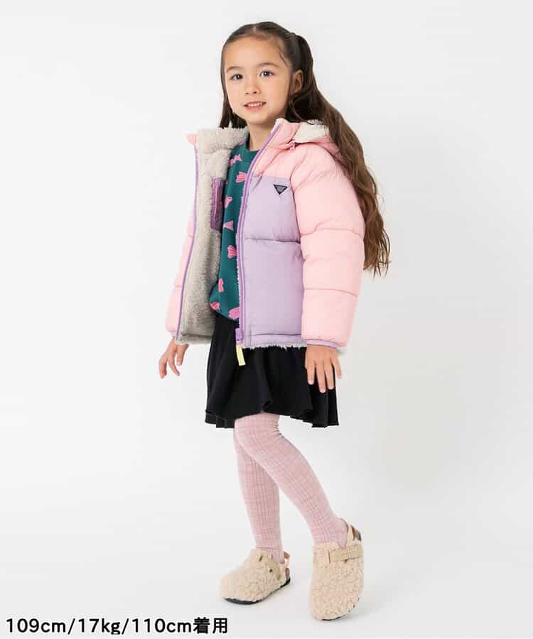 日本童裝 BREEZE 2Way 雙面兩著夾棉厚身保暖外套 80-150cm 男童款/女童款 冬季 (適合寒冷天氣、溫度低天氣及落雪）OUTERWEAR【日本預售：2025年11月上旬】