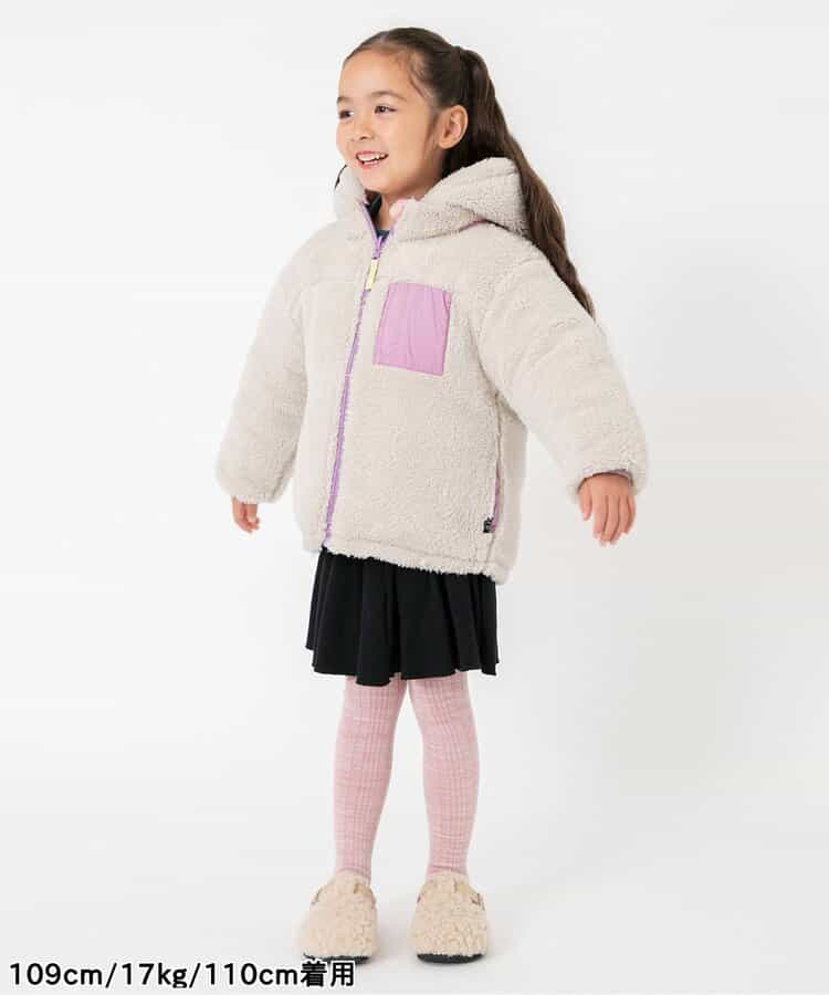 日本童裝 BREEZE 2Way 雙面兩著夾棉厚身保暖外套 80-150cm 男童款/女童款 冬季 (適合寒冷天氣、溫度低天氣及落雪）OUTERWEAR【日本預售：2025年11月上旬】