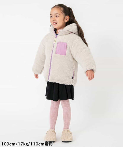 日本童裝 BREEZE 2Way 雙面兩著夾棉厚身保暖外套 80-150cm 男童款/女童款 冬季 (適合寒冷天氣、溫度低天氣及落雪）OUTERWEAR【日本預售：2025年11月上旬】