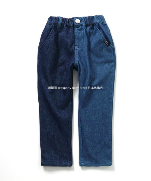 日本童裝 BR#22EE 抓毛休閒長褲 90-160cm 男童款/女童款 冬季 PANTS 聖誕紅/新年紅