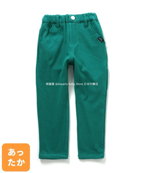 日本童裝 BR#22EE 抓毛休閒長褲 90-160cm 男童款/女童款 冬季 PANTS 聖誕紅/新年紅