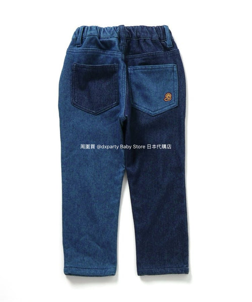 日本童裝 BR#22EE 抓毛休閒長褲 90-160cm 男童款/女童款 冬季 PANTS 聖誕紅/新年紅