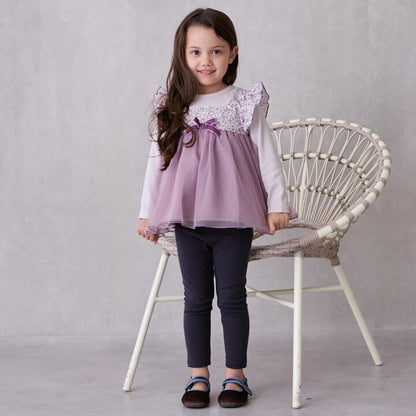 日本童裝 pe#main 口袋打底褲 80-130cm 女童款 秋季 PANTS