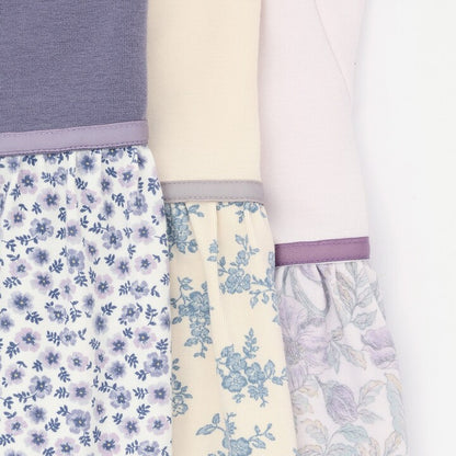 日本童裝 pe#main 拼接絲帶上衣 80-130cm 女童款 秋季 TOPS