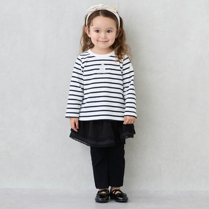 日本童裝 pe#main 印花上衣 80-130cm 女童款 秋季 TOPS