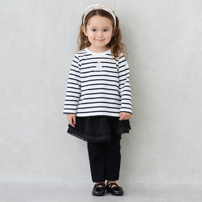 日本童裝 pe#main 印花上衣 80-130cm 女童款 秋季 TOPS