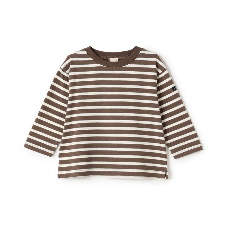 日本童裝 pe#main 食品防污 間條上衣 80-130cm 男童款 秋季 TOPS