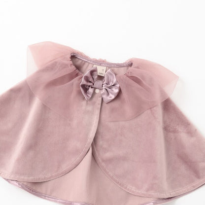 日本童裝 pe#main 披風連頭帶 80-130cm 女童款 秋季 OUTERWEAR