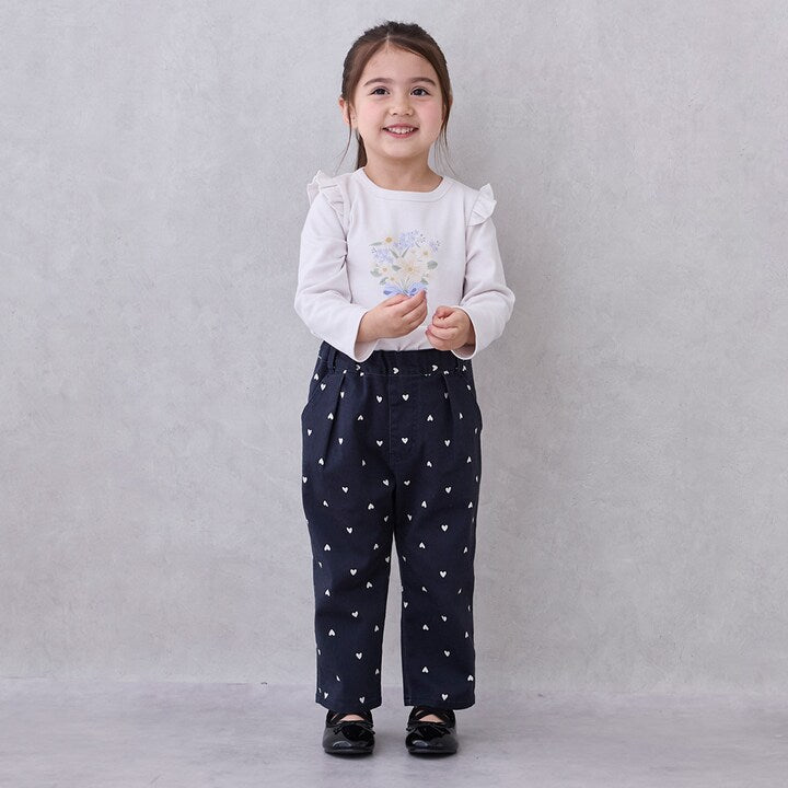 日本童裝 pe#main 印花上衣 80-130cm 女童款 秋季 TOPS