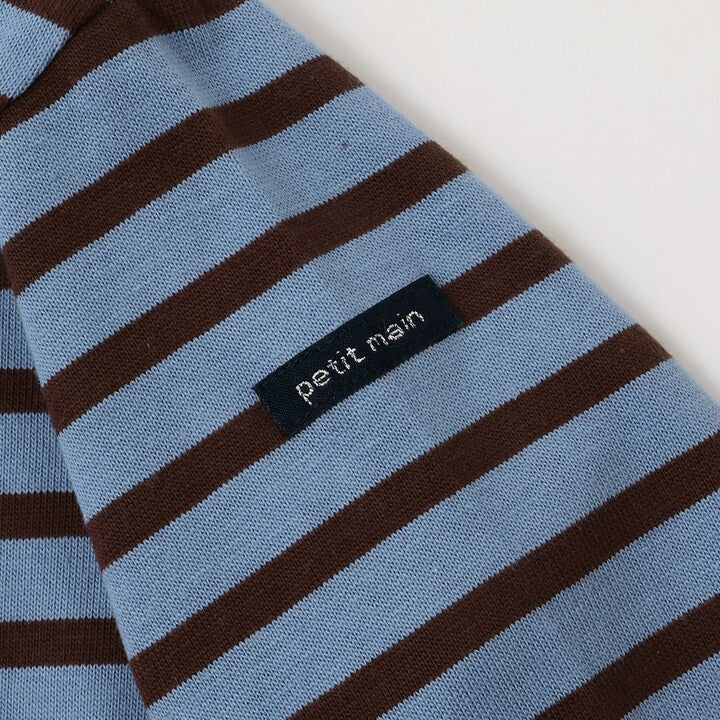 日本童裝 pe#main 食品防污 間條上衣 80-130cm 男童款 秋季 TOPS