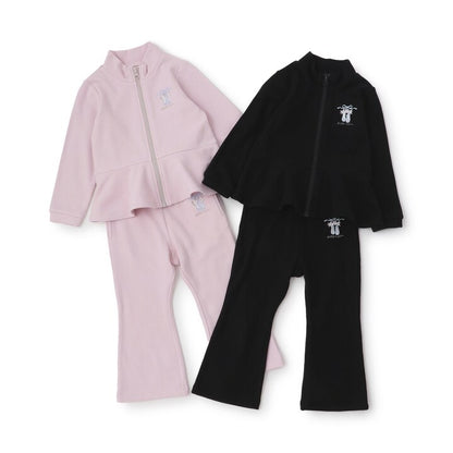 日本童裝 pe#main 芭蕾風運動兩件套裝 90-130cm 女童款 秋季 TOPS PANTS