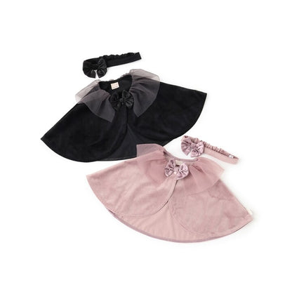 日本童裝 pe#main 披風連頭帶 80-130cm 女童款 秋季 OUTERWEAR