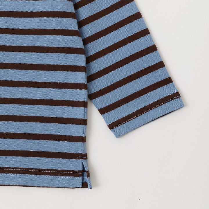 日本童裝 pe#main 食品防污 間條上衣 80-130cm 男童款 秋季 TOPS