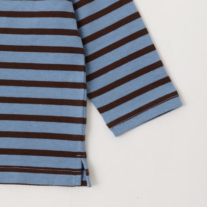 日本童裝 pe#main 食品防污 間條上衣 80-130cm 男童款 秋季 TOPS