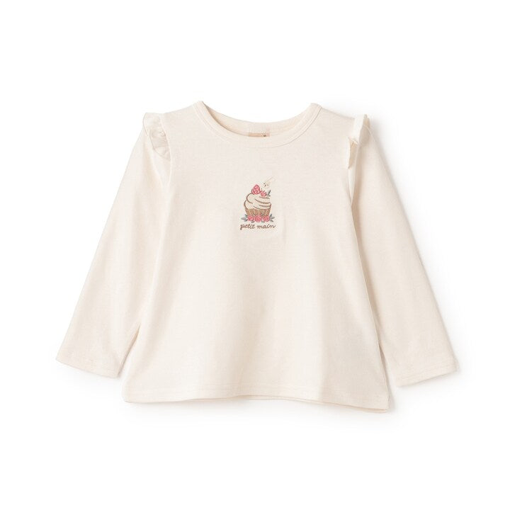 日本童裝 pe#main 印花上衣 80-130cm 女童款 秋季 TOPS