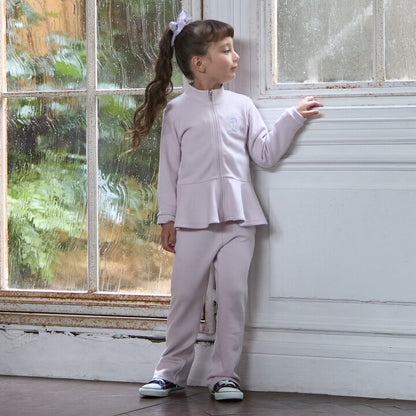 日本童裝 pe#main 芭蕾風運動兩件套裝 90-130cm 女童款 秋季 TOPS PANTS