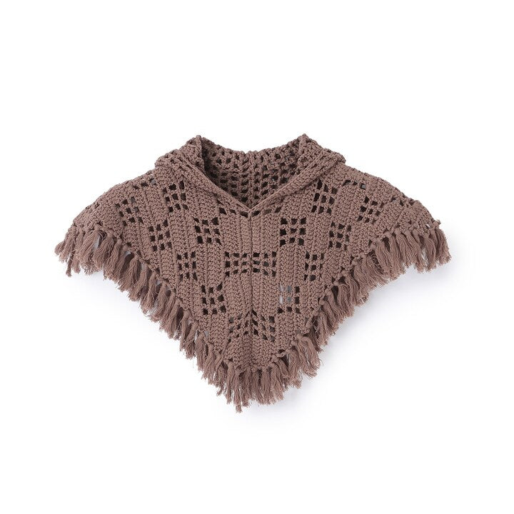 日本童裝 pe#main 鉤針披肩 80-130cm 女童款 秋季 OUTERWEAR