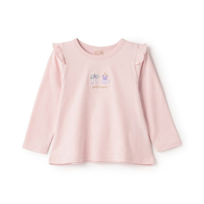 日本童裝 pe#main 印花上衣 80-130cm 女童款 秋季 TOPS