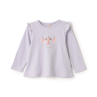 日本童裝 pe#main 印花上衣 80-130cm 女童款 秋季 TOPS