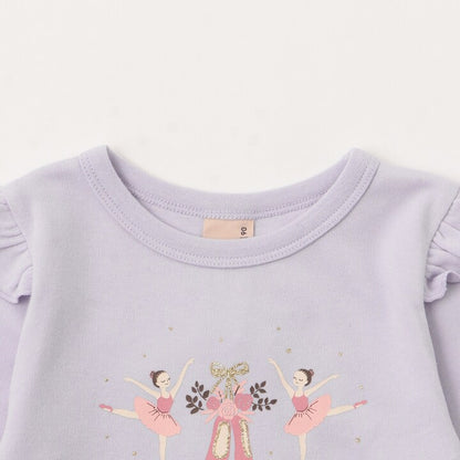 日本童裝 pe#main 印花上衣 80-130cm 女童款 秋季 TOPS