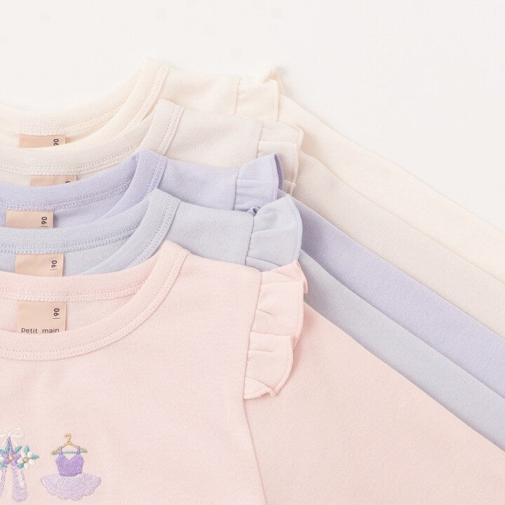 日本童裝 pe#main 印花上衣 80-130cm 女童款 秋季 TOPS