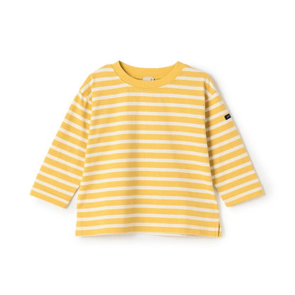 日本童裝 pe#main 食品防污 間條上衣 80-130cm 男童款 秋季 TOPS