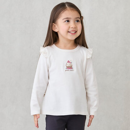 日本童裝 pe#main 印花上衣 80-130cm 女童款 秋季 TOPS