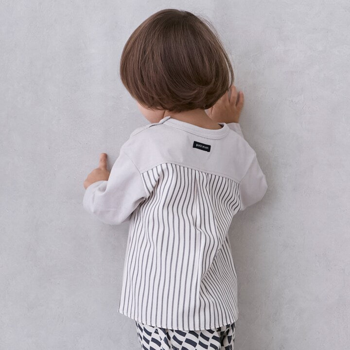 日本童裝 pe#main 車車印花上衣 80-130cm 男童款 秋季 TOPS