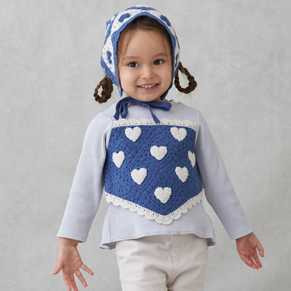 日本童裝 pe#main 鉤針編織拼接長袖上衣 80-130cm 女童款 秋季 TOPS