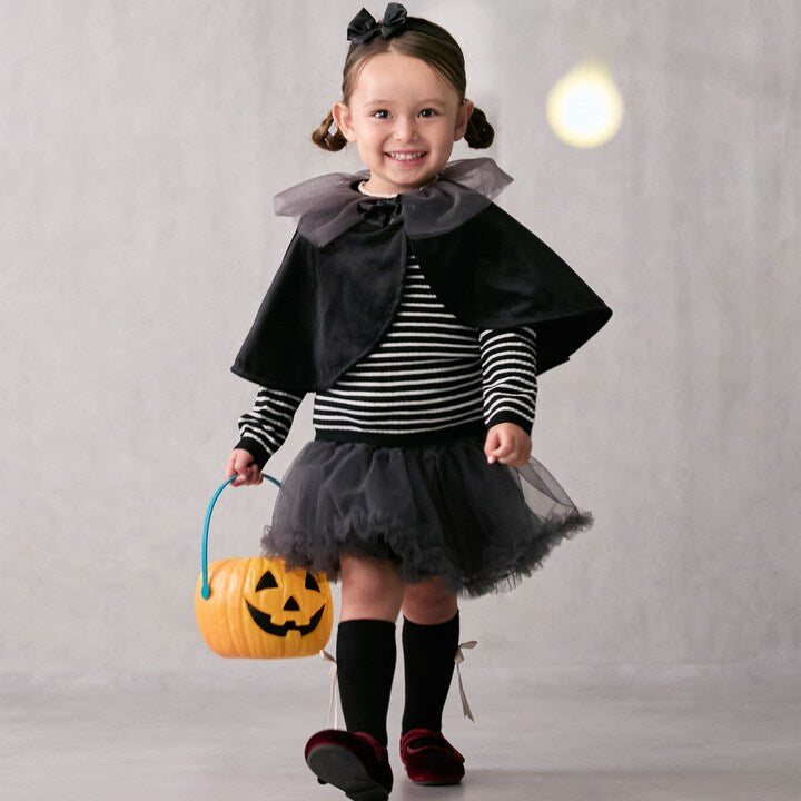 日本童裝 pe#main 披風連頭帶 80-130cm 女童款 秋季 OUTERWEAR