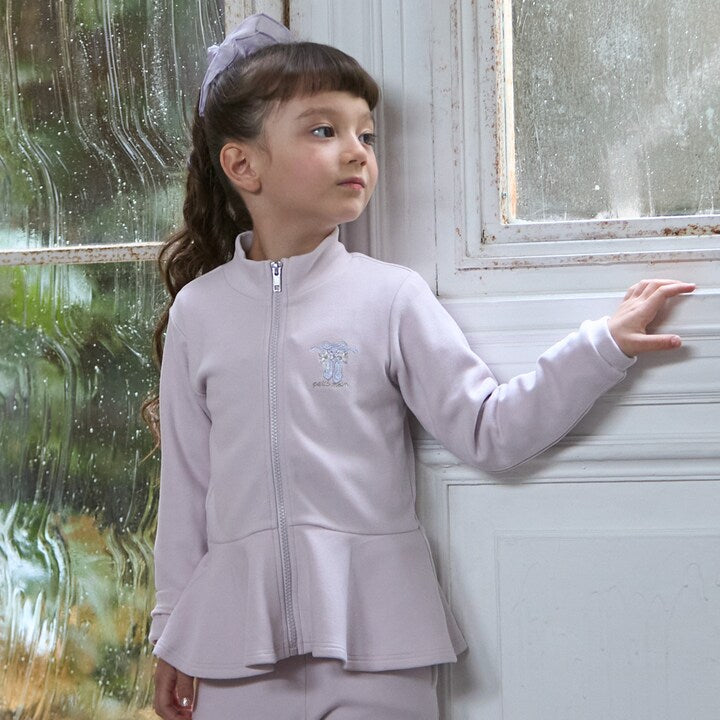 日本童裝 pe#main 芭蕾風運動兩件套裝 90-130cm 女童款 秋季 TOPS PANTS