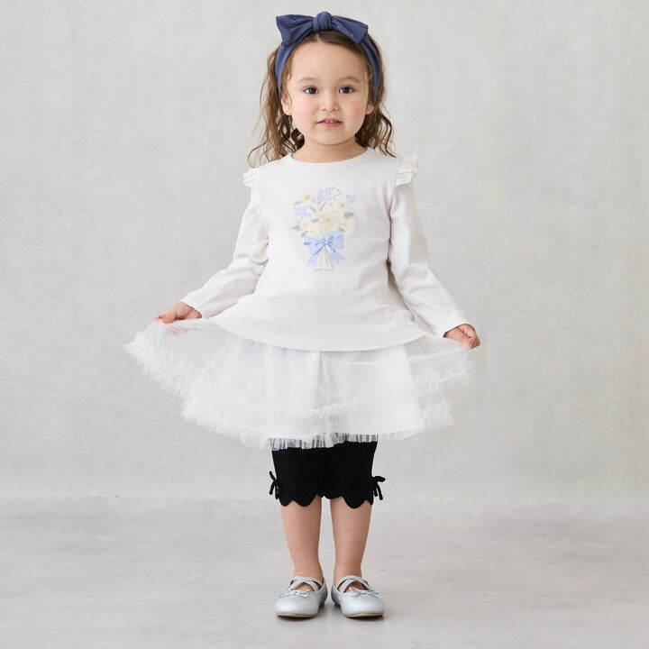 日本童裝 pe#main 網紗短裙 80-130cm 女童款 秋季 SKIRTS