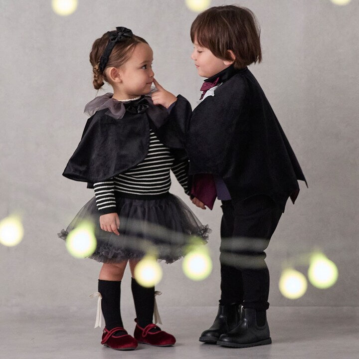 日本童裝 pe#main 披風連頭帶 80-130cm 女童款 秋季 OUTERWEAR