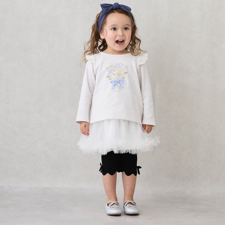 日本童裝 pe#main 針織緊身褲 80-130cm 女童款 秋季 PANTS