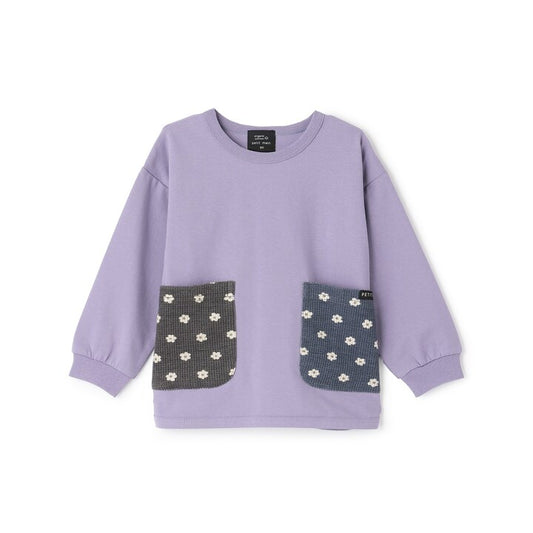 日本童裝 pe#main [有機棉] 口袋長袖上衣 80-130cm 男童款 秋季 TOPS