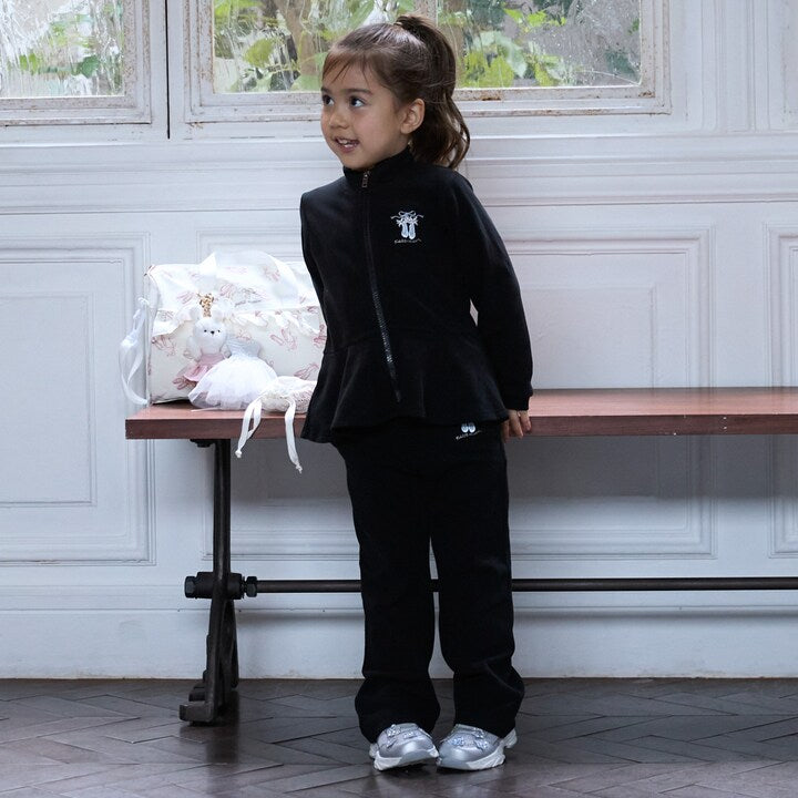 日本童裝 pe#main 芭蕾風運動兩件套裝 90-130cm 女童款 秋季 TOPS PANTS