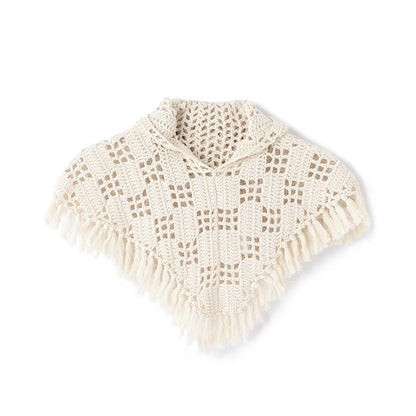 日本童裝 pe#main 鉤針披肩 80-130cm 女童款 秋季 OUTERWEAR