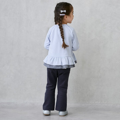 日本童裝 pe#main 【防污】喇叭褲 80-130cm 女童款 秋季 PANTS