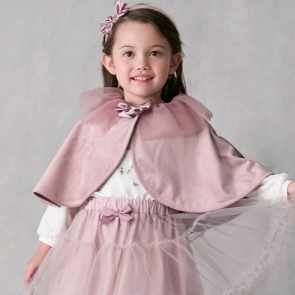 日本童裝 pe#main 披風連頭帶 80-130cm 女童款 秋季 OUTERWEAR