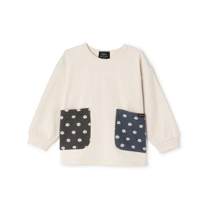 日本童裝 pe#main [有機棉] 口袋長袖上衣 80-130cm 男童款 秋季 TOPS