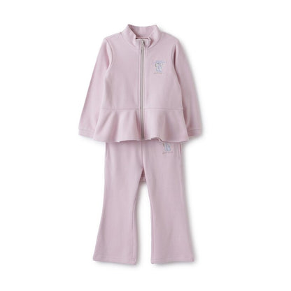 日本童裝 pe#main 芭蕾風運動兩件套裝 90-130cm 女童款 秋季 TOPS PANTS