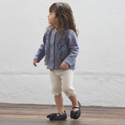 日本童裝 pe#main 針織緊身褲 80-130cm 女童款 秋季 PANTS