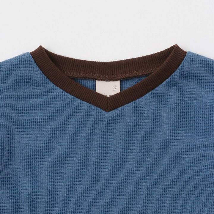 日本童裝 pe#main 假兩件上衣 80-130cm 男童款 秋季 TOPS