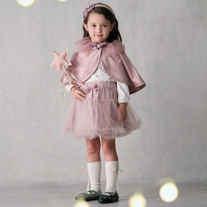 日本童裝 pe#main 披風連頭帶 80-130cm 女童款 秋季 OUTERWEAR