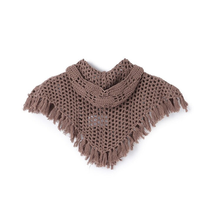 日本童裝 pe#main 鉤針披肩 80-130cm 女童款 秋季 OUTERWEAR