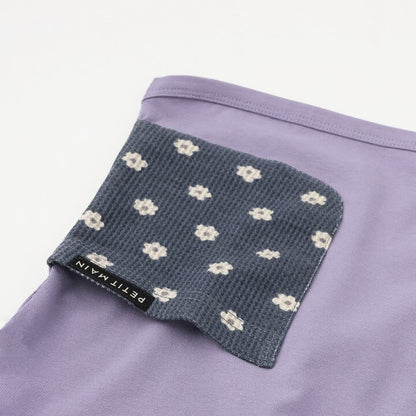 日本童裝 pe#main [有機棉] 口袋長袖上衣 80-130cm 男童款 秋季 TOPS