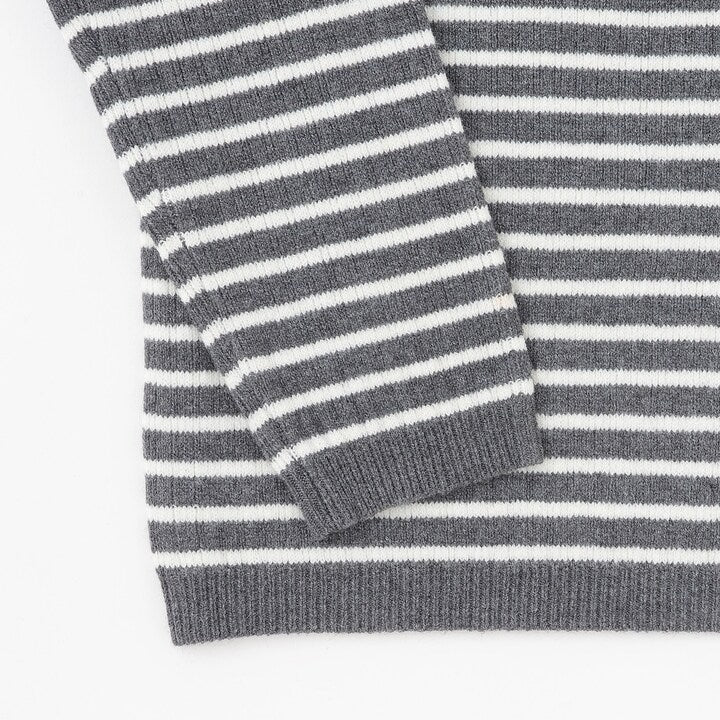 日本童裝 pe#main 心型羅紋針織毛衣 80-130cm 女童款 秋季 TOPS 聖誕紅/新年紅