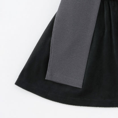 日本童裝 pe#main 拼邊花邊上衣 80-130cm 女童款 秋季 TOPS