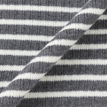 日本童裝 pe#main 心型羅紋針織毛衣 80-130cm 女童款 秋季 TOPS 聖誕紅/新年紅