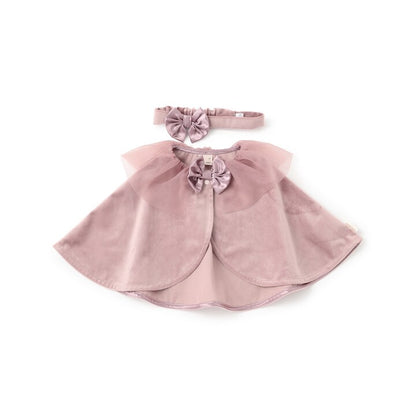 日本童裝 pe#main 披風連頭帶 80-130cm 女童款 秋季 OUTERWEAR